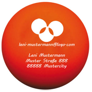 ME88 - Antistressbälle - warm red